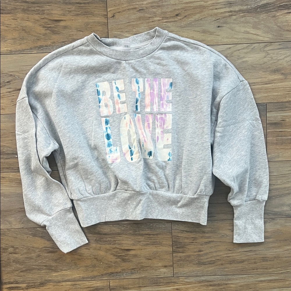 Old Navy Gray 'Be The Love' Women's Sweater
